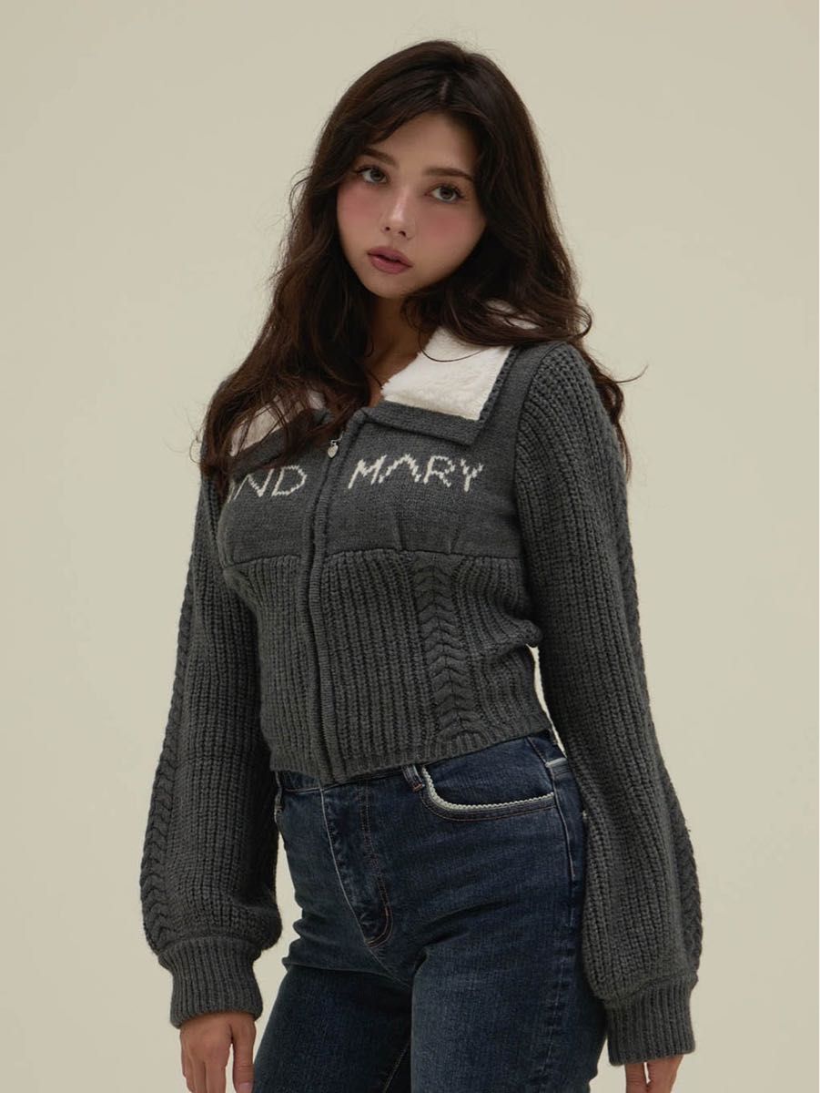 andmary Mary logo zip tops｜Yahoo!フリマ（旧PayPayフリマ）