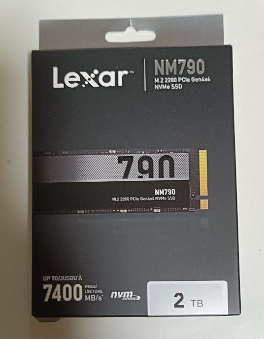 NVMe M 2 SSD 2TB Lexar NM790｜Yahoo!フリマ（旧PayPayフリマ）