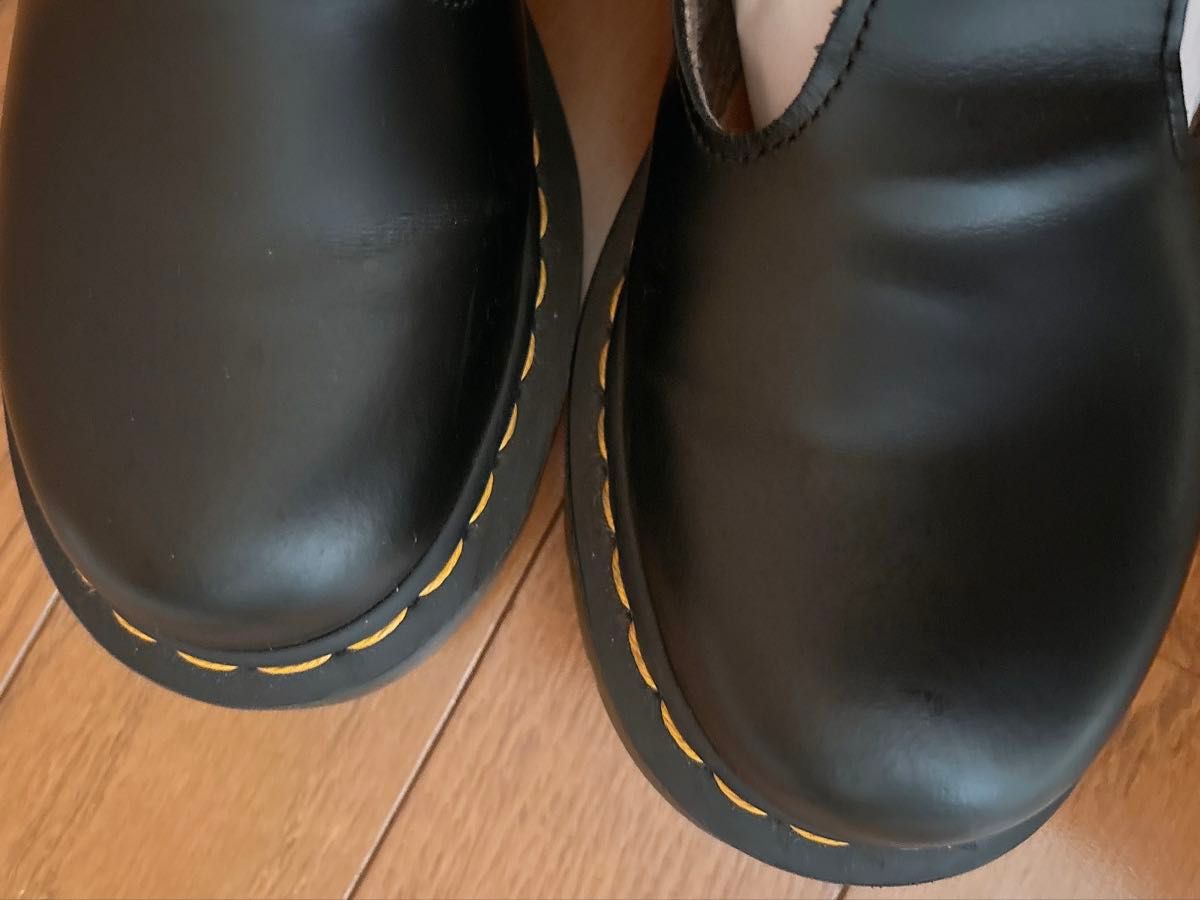 美品】Dr MARTENS ドクターマーチン POLLEY ポリー UK5 黒 Tバー
