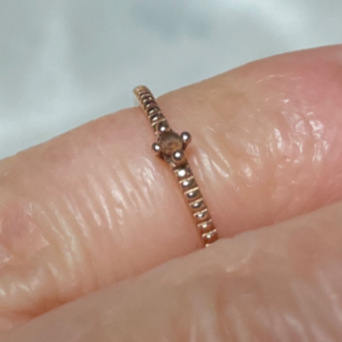 ete エテ K10 3号 ピンキーリング ピンクゴールド レイヤード｜Yahoo