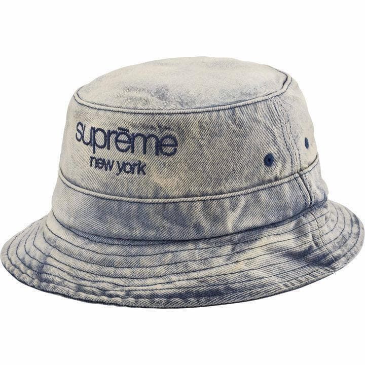 Supreme Chino Twill Crusher Indigo M/L デニム ハット帽｜Yahoo