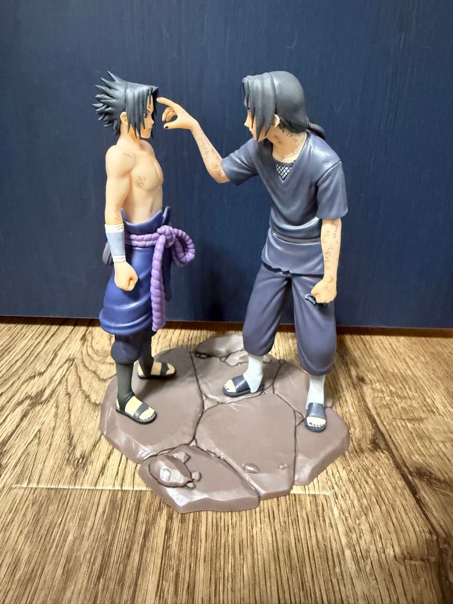 NARUTO ナルト 一番くじ フィギュア ラストワン賞 サスケ イタチ 心を