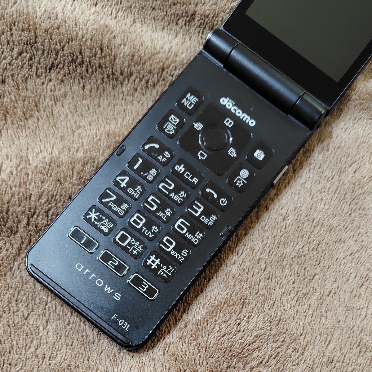 docomo arrowsケータイ F-03L ブラック｜Yahoo!フリマ（旧PayPayフリマ）