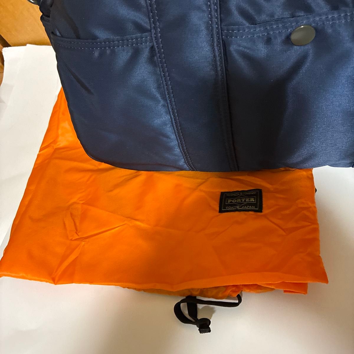 PORTERポーター TANKERBOSTON BAG(L) IRONBLUE アイアンブルータンカー