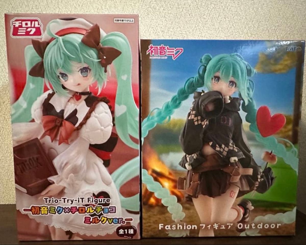初音ミク Fashion Outdoor チロルチョコ フィギュアせっ｜Yahoo!フリマ