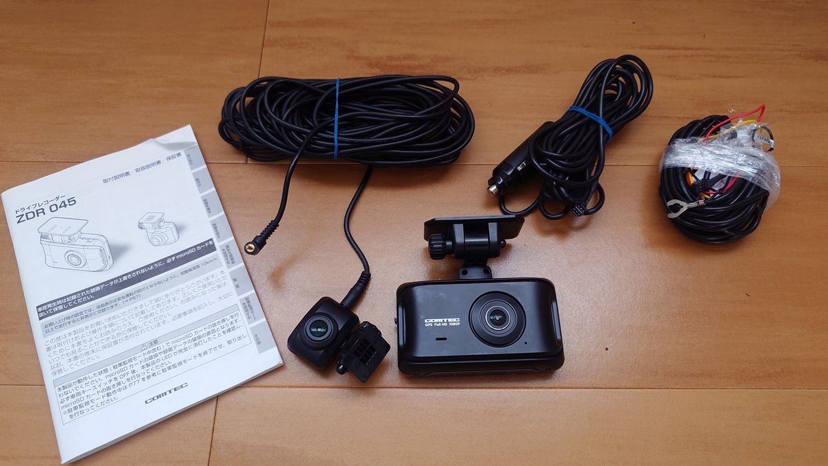 コムテック ZDR-045 ドライブレコーダー +常時電源ケーブル｜Yahoo
