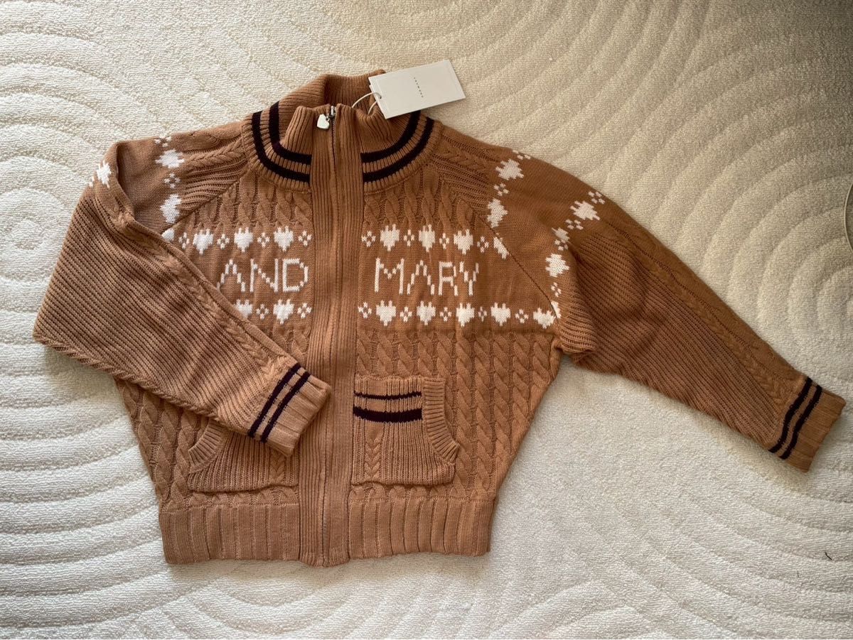 andmary Mary logo zip tops｜Yahoo!フリマ（旧PayPayフリマ）