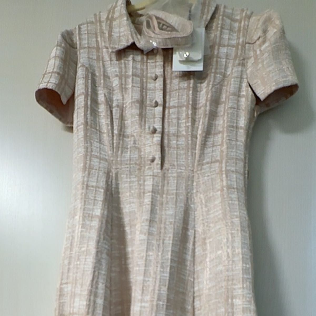 herlipto ワンピース Annecy Belted Dress misty pink Mサイズ｜Yahoo