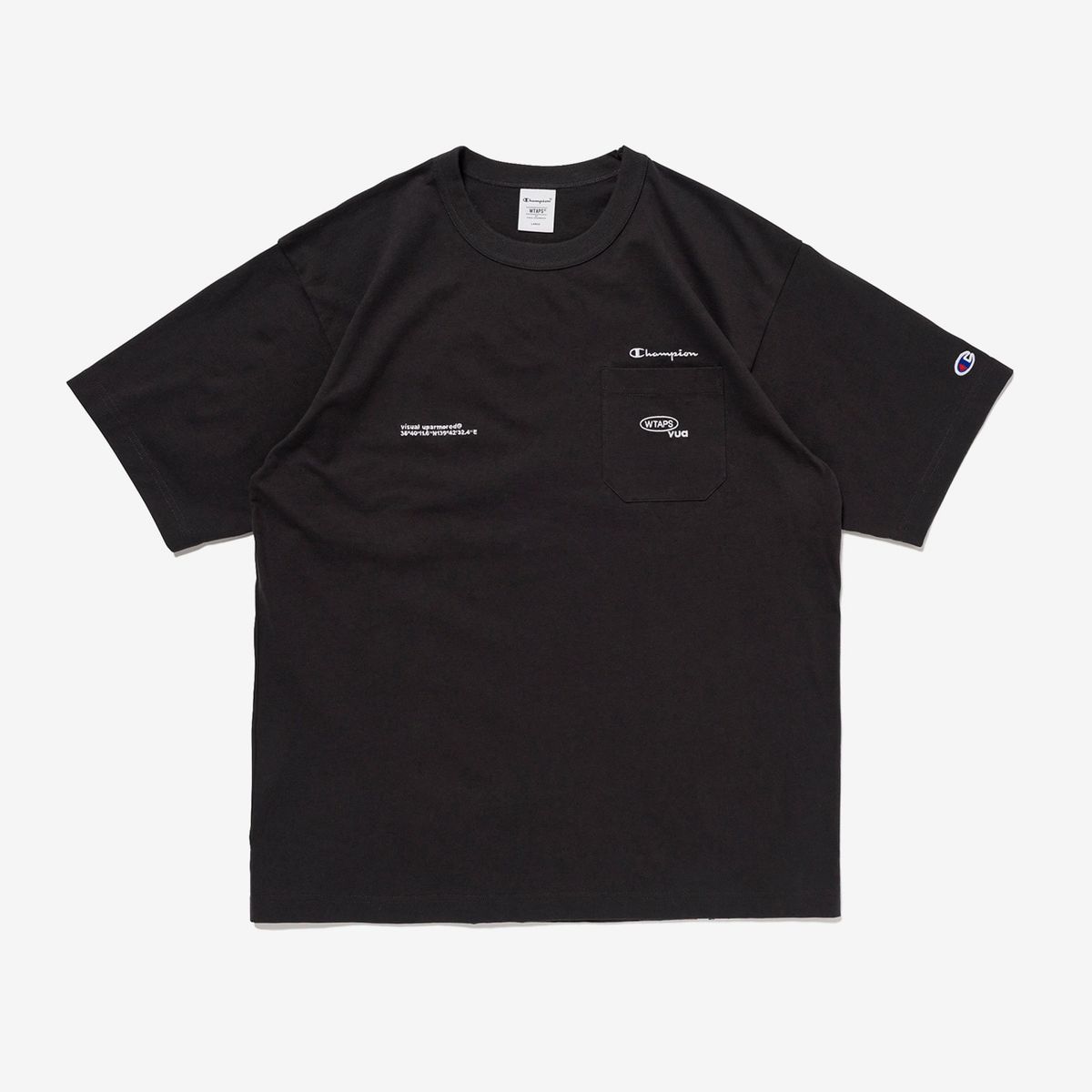WTAPS x Champion Academy SS Cotton Black [Lサイズ] /ダブルタップス
