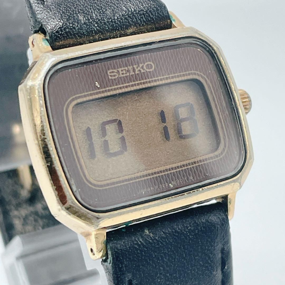 新品電池/稼働 SEIKO デジタル腕時計 レディース ヴィンテージ 希少