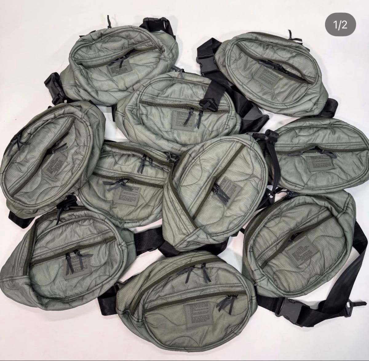 新品未使用】US Military M-65 Quilted Liner ボディバッグ キムタク