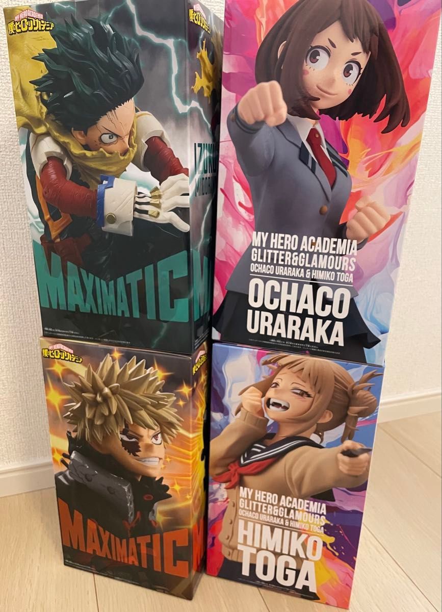 新品未開封品】僕のヒーローアカデミア フィギュア 4種セット｜Yahoo