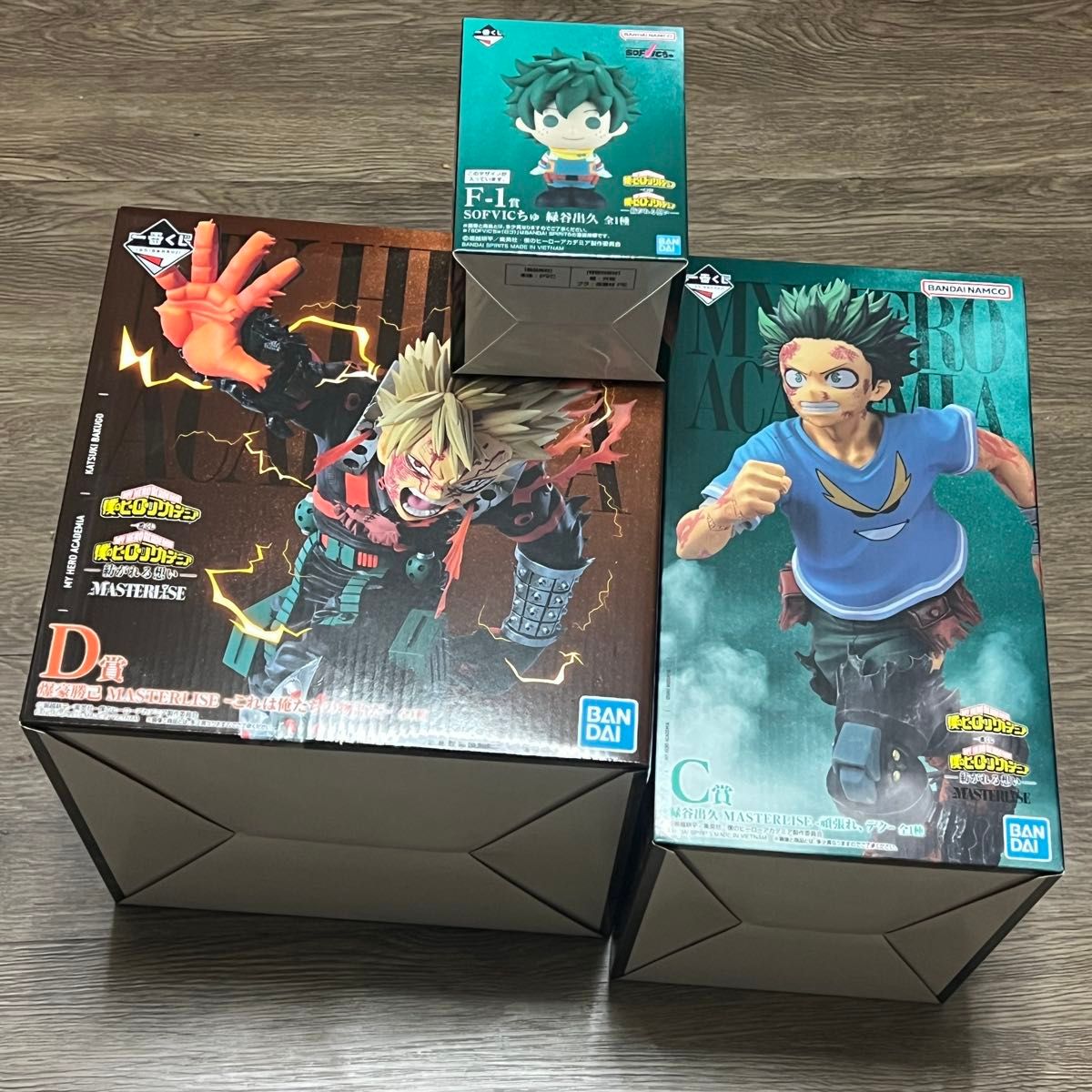 一番くじ 僕のヒーローアカデミア -紡がれる想い- C賞 D賞 F-1賞