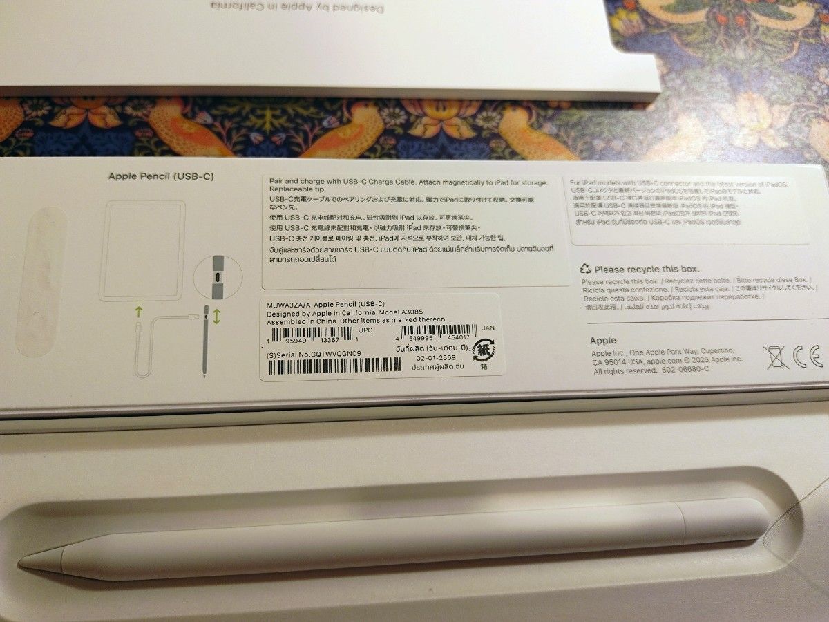 新品 未使用 Apple Pencil アップルペンシル USB-C｜Yahoo!フリマ（旧