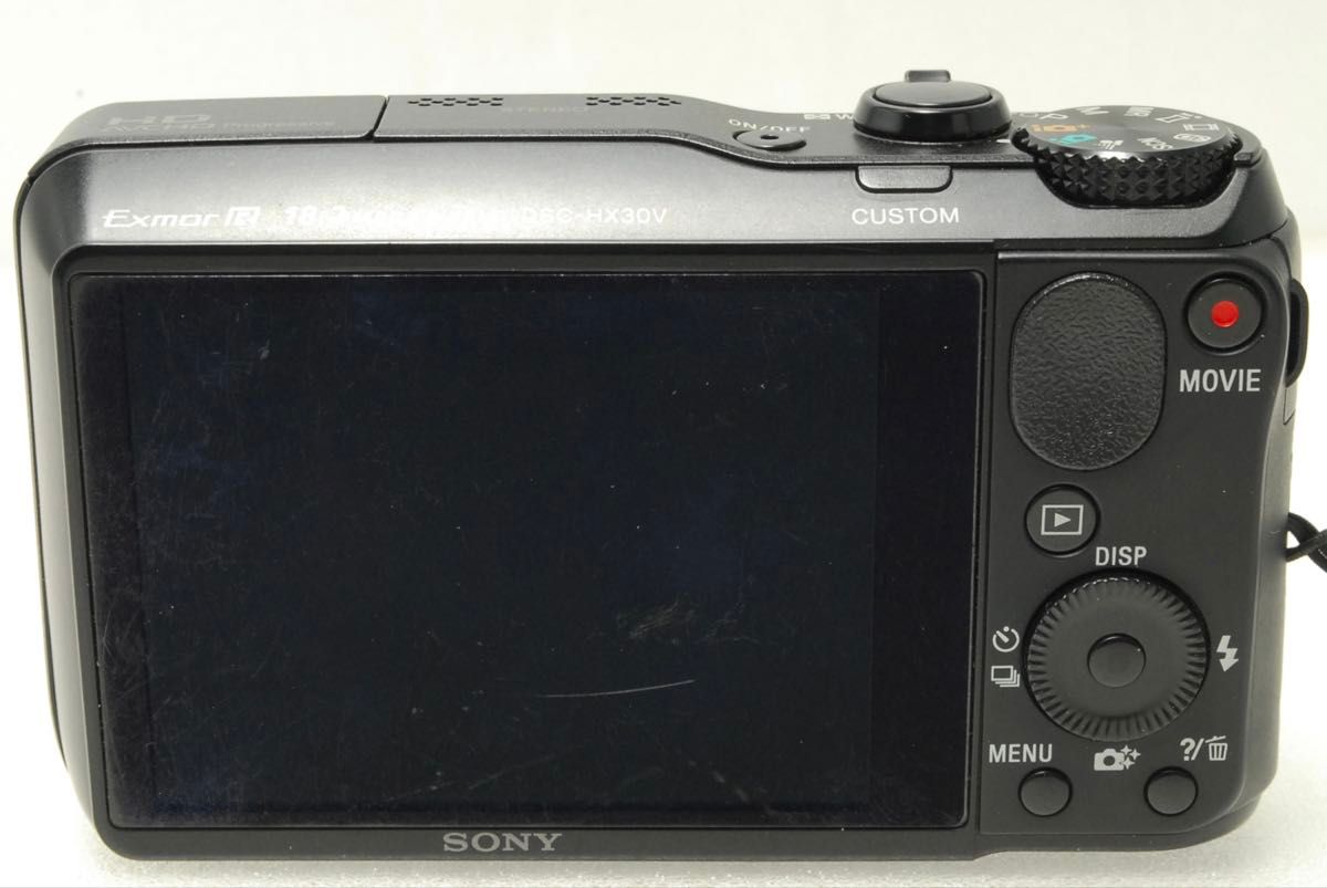 SONY DSC-HX30V スマホ転送 動作確認済 ブラック ソニー コンデジ