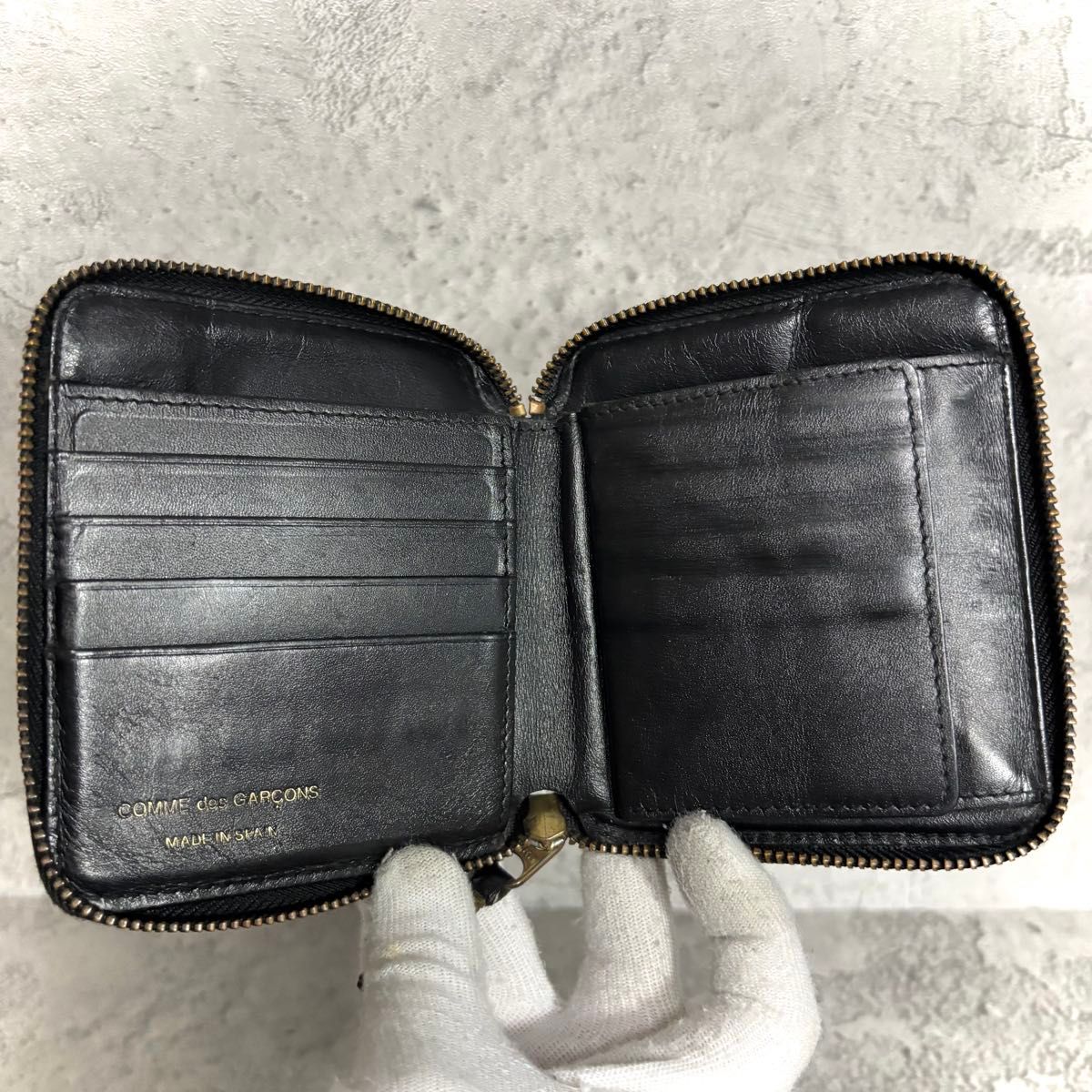 COMMEdesGARCONS コムデギャルソン マルチパース ジップパース 二