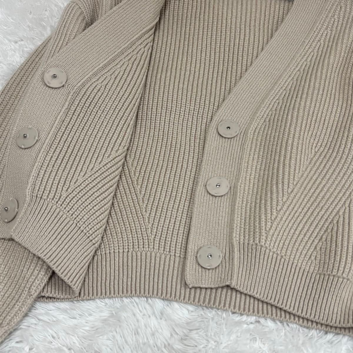 22年 FOXEY Cardigan Madeleine エンジェルヘアコットン フォクシー