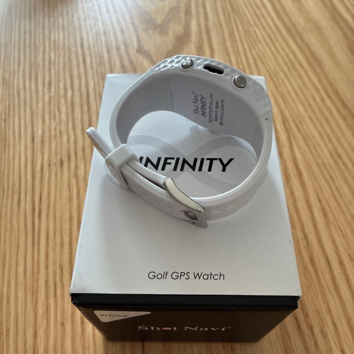 Shot Navi INFINITY Golf GPS Watch ホワイト｜Yahoo!フリマ（旧PayPay