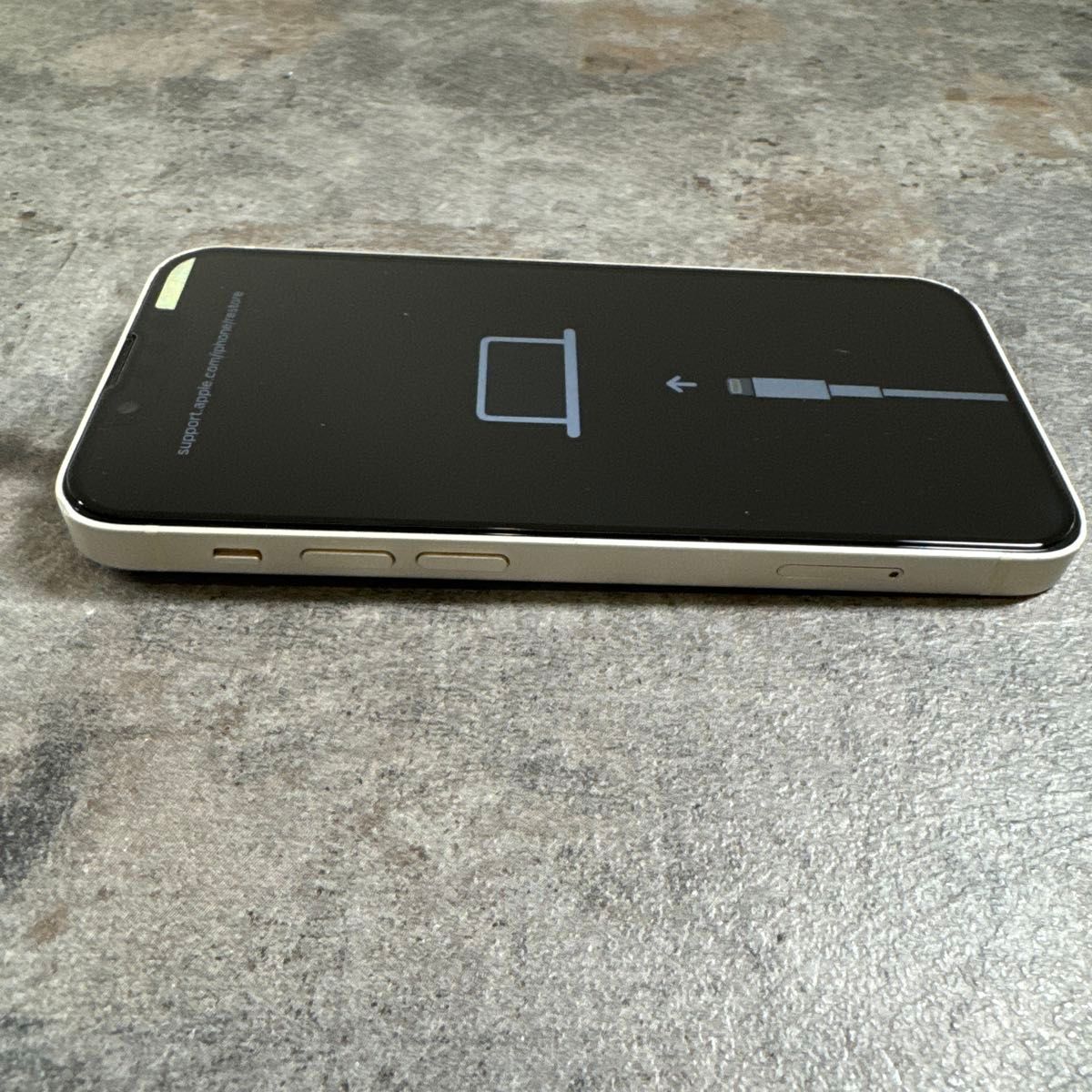 21757 iPhone13mini ホワイト 容量不明 ジャンク品 完全部品どり 本体