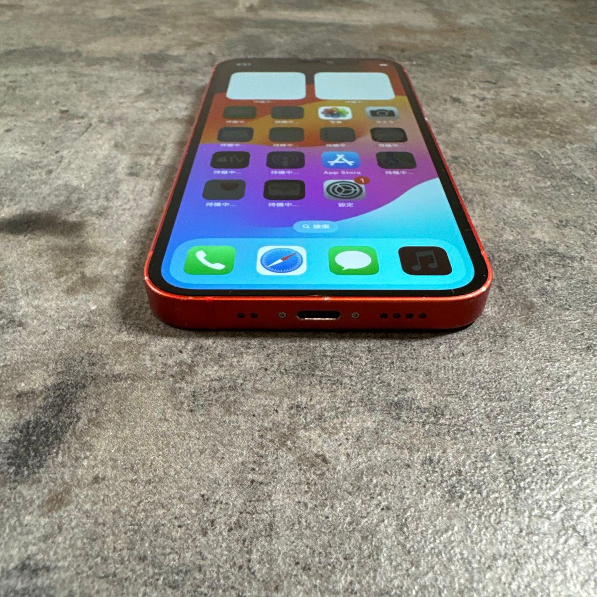 05342 iPhone12 mini 64GB レッド SIMフリー ジャンク品 本体のみ