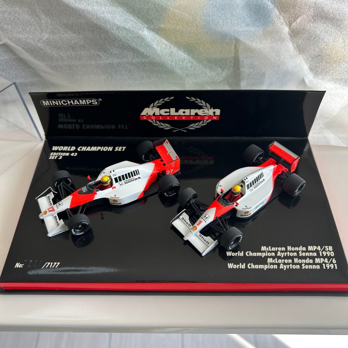 ミニチャンプス 1/43 マクラーレン・ホンダワールドチャンピオンセット