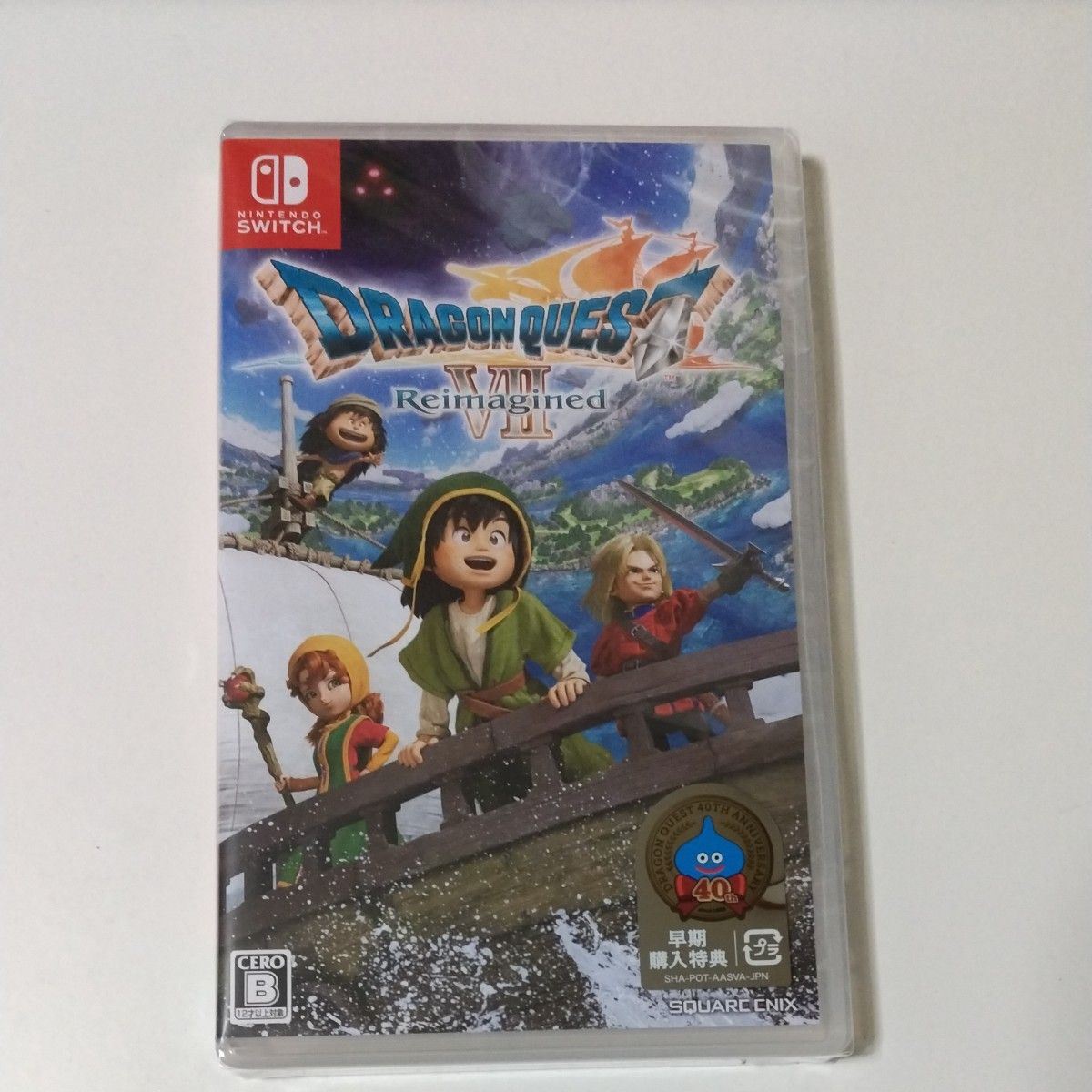 新品未開封シュリンク付き 早期購入特典付き【Switch