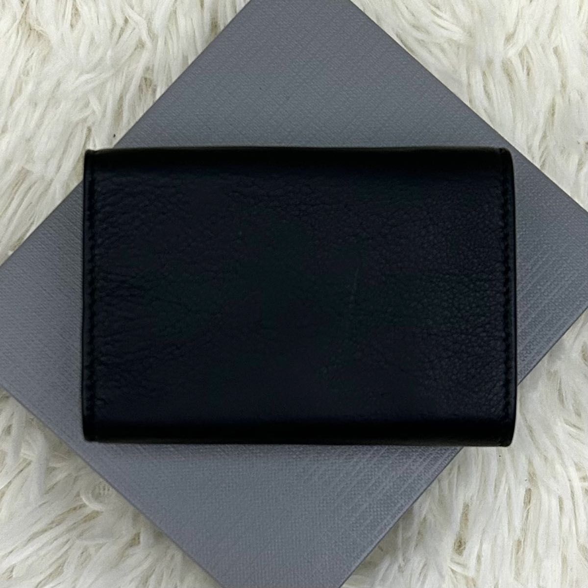 極美品］BALENCIAGA バレンシアガ コンパクトウォレット 三つ折り財布