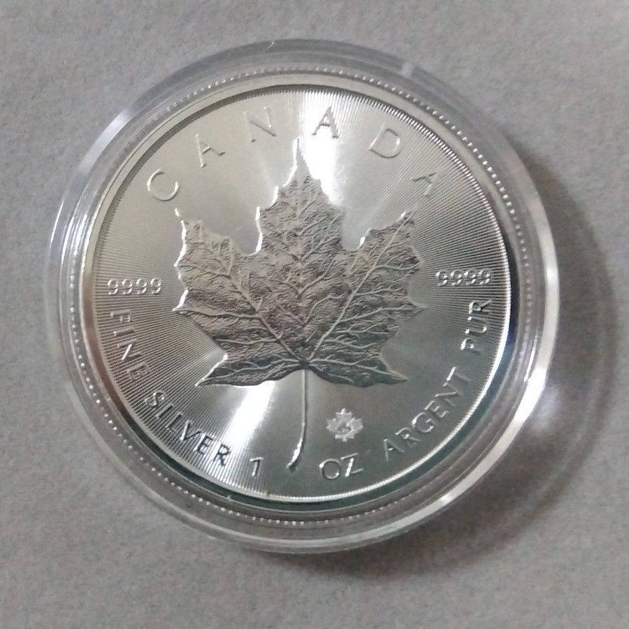 カナダ メイプルリーフ 1オンス銀貨 2021年 5$ 新品カプセル入｜Yahoo