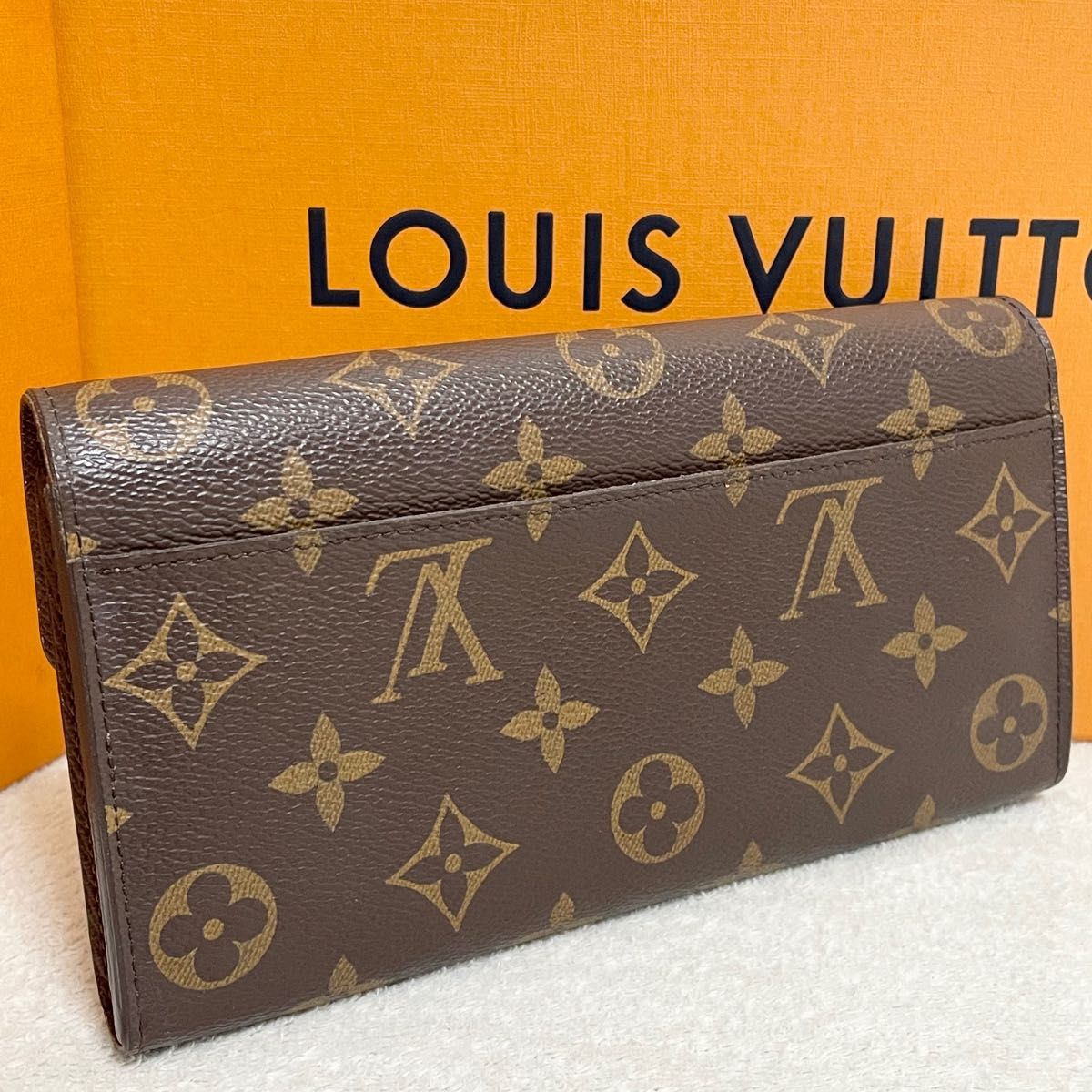 ルイヴィトン モノグラム 長財布 ポルトフォイユ サラ｜Yahoo!フリマ