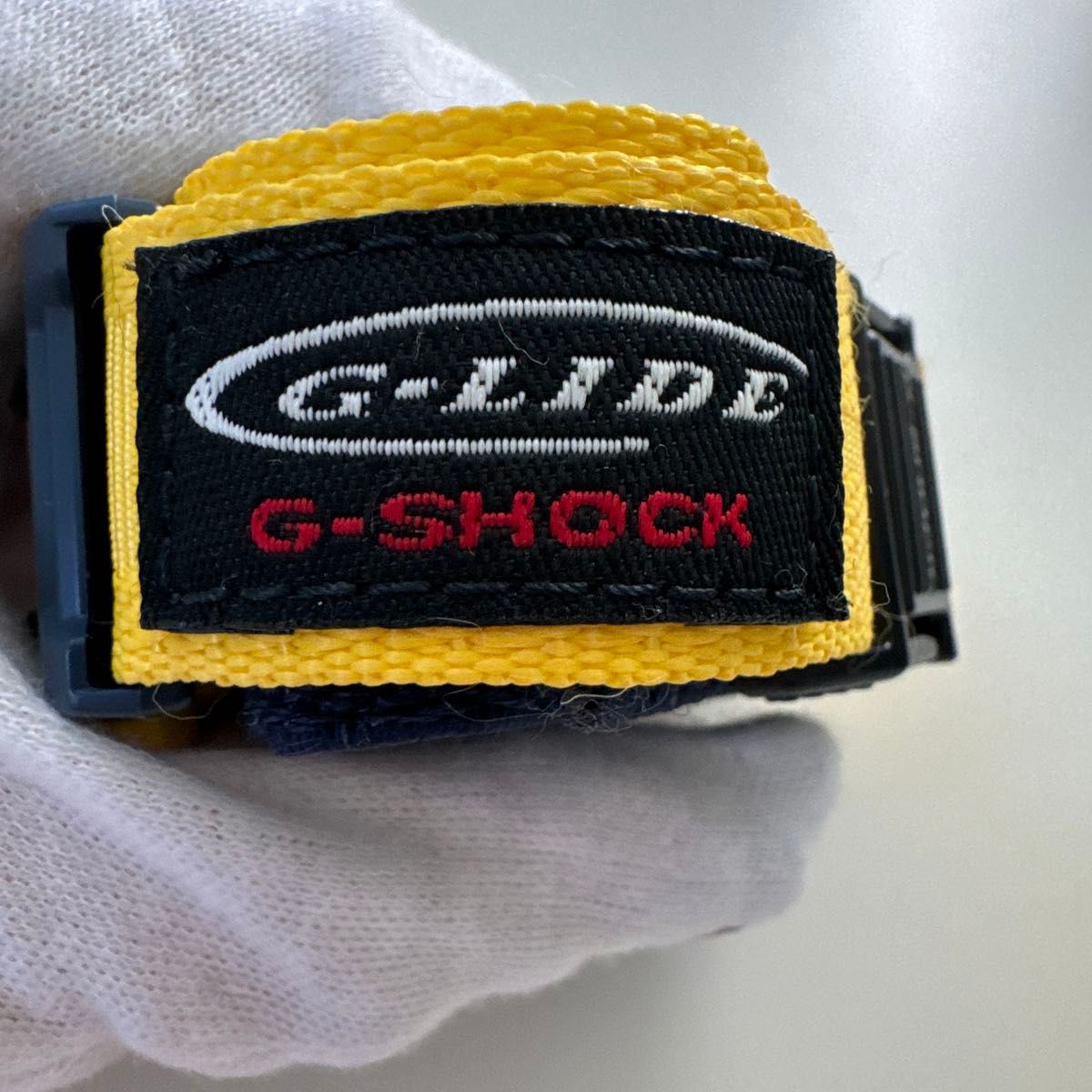 CASIO G-SHOCK G-LIDE DW-9000 イエロー ブラック 腕時計 電池切れ箱