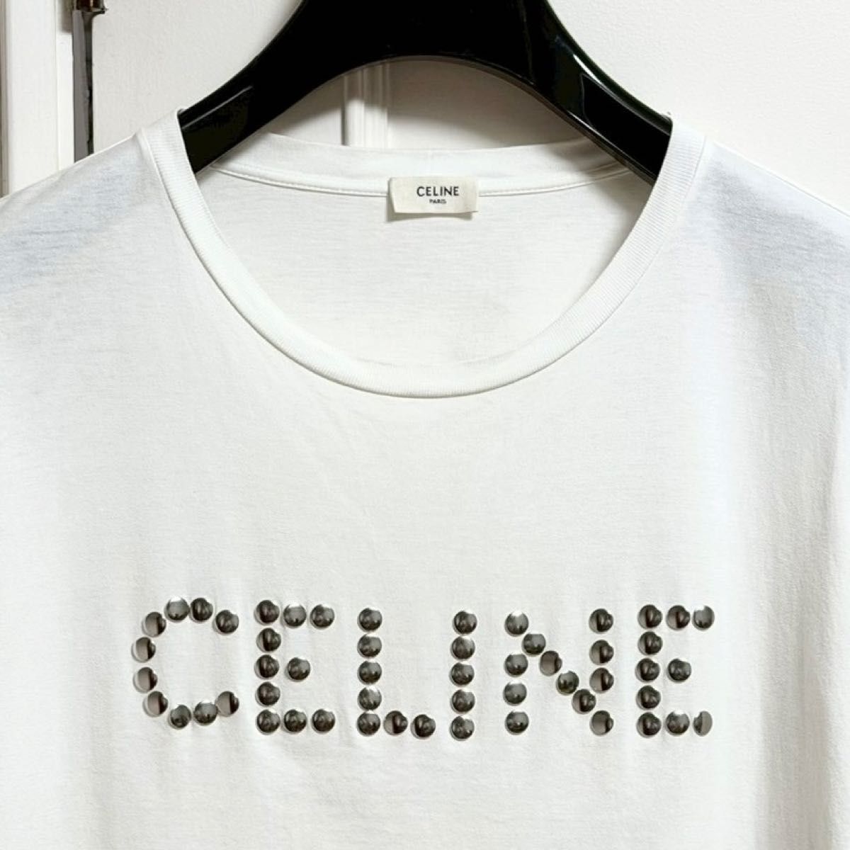 CELINE セリーヌ Hedi Slimane 美品LOOSE T-Shirt ルーズ Tシャツ 半袖
