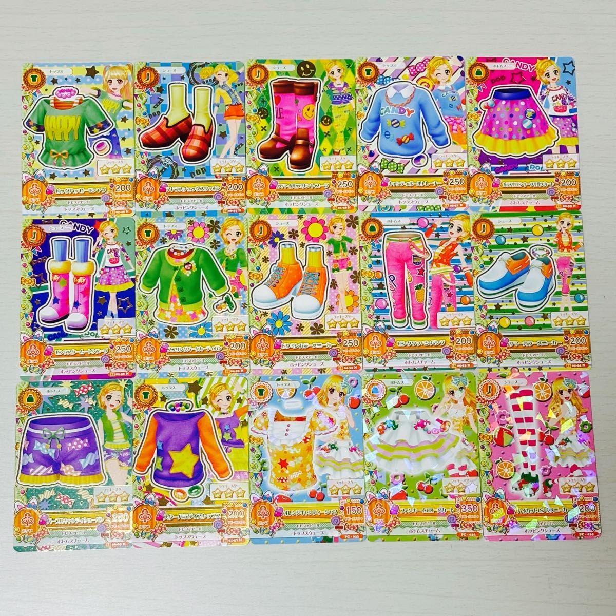 アイカツカード ノーマル 95枚 バラ売り可 多少のお値下げ可｜Yahoo