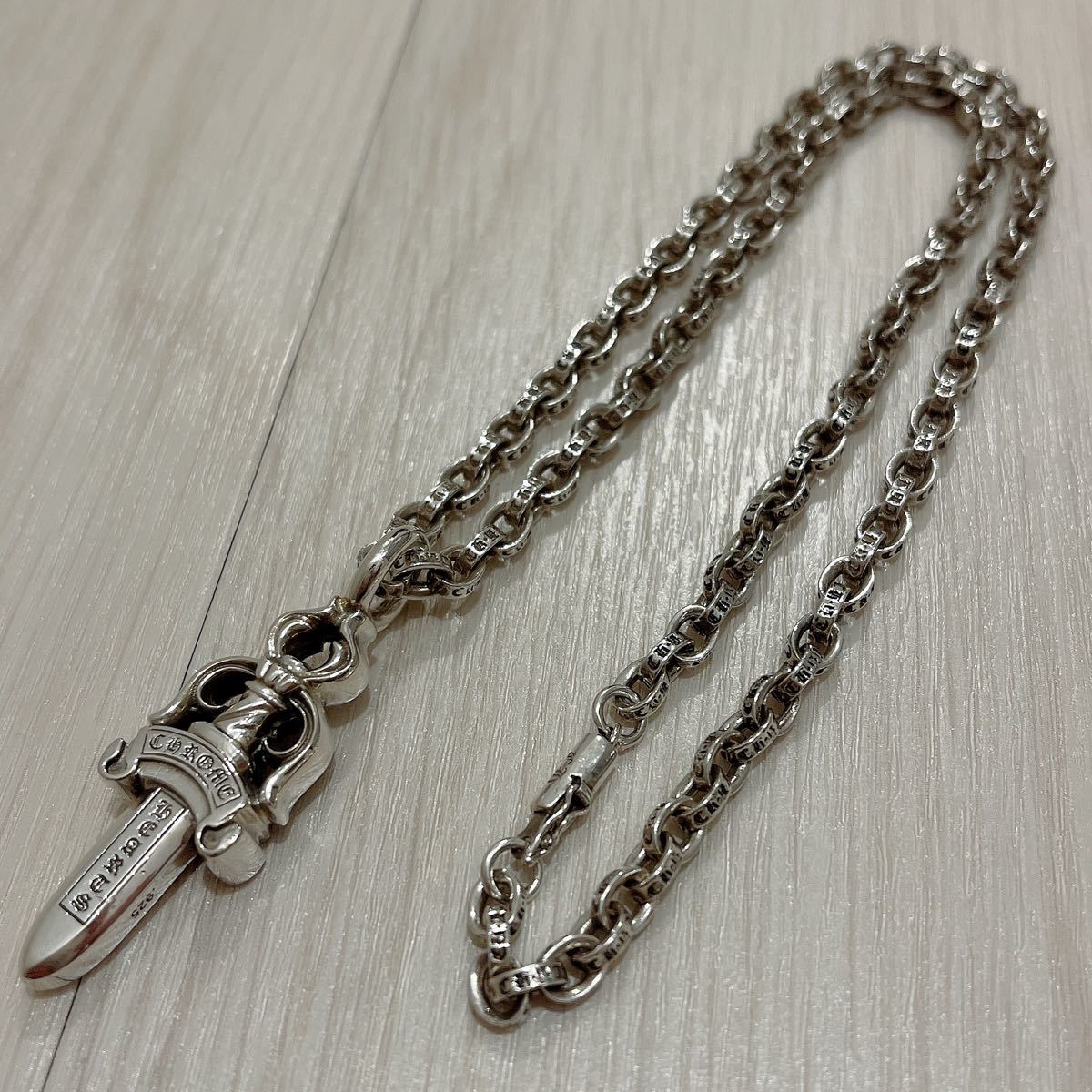 クロムハーツ ダブルダガー ペーパーチェーン 美品｜Yahoo!フリマ（旧