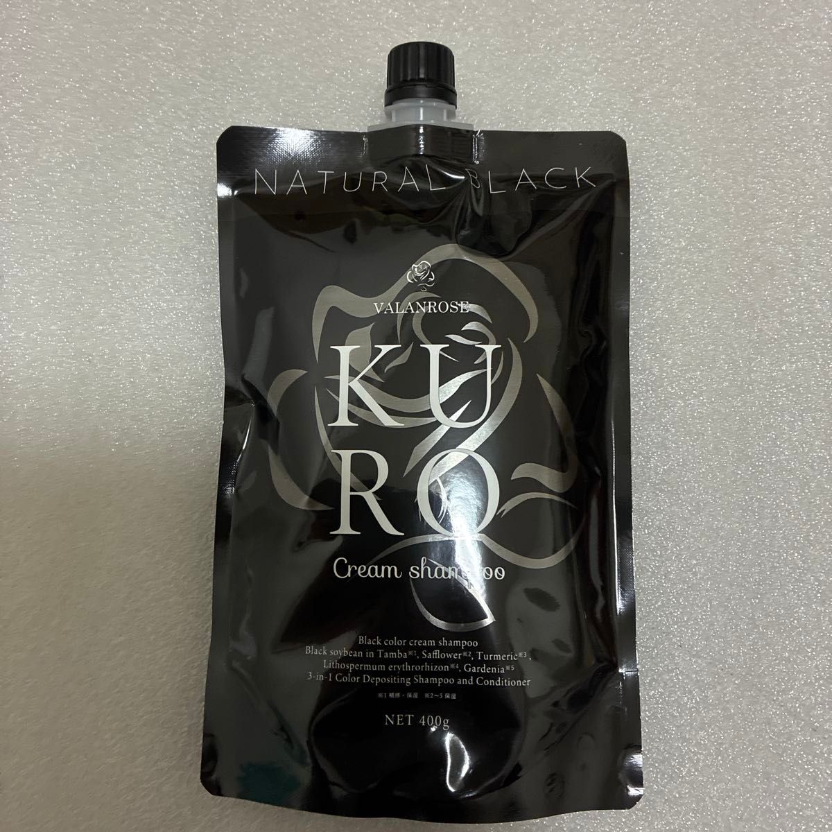 バランローズ クリームシャンプー KURO ナチュラルブラック KURO