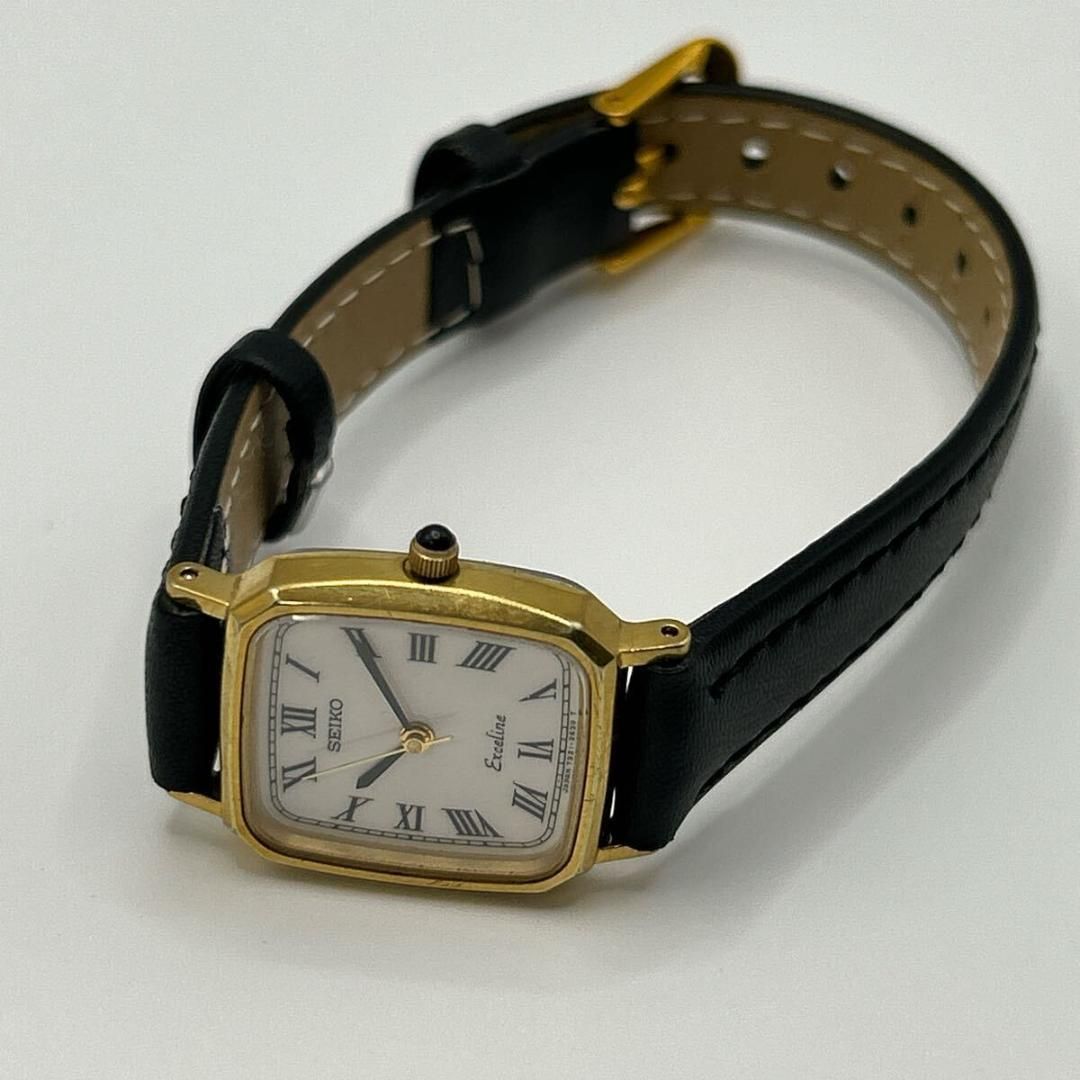 新品電池・ベルト 稼働 SEIKO セイコー Exceline エクセリーヌ