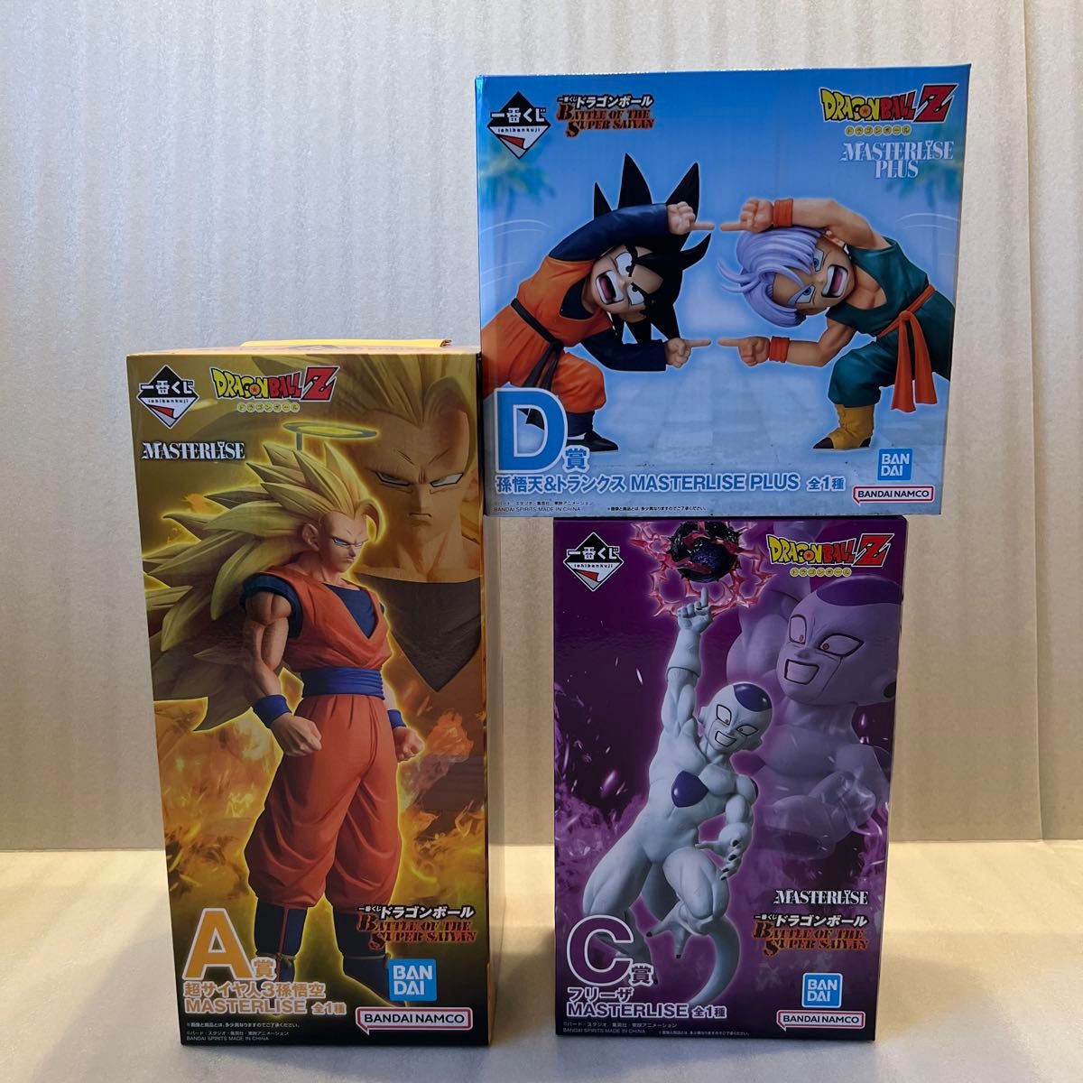 一番くじ BATTLE OF THE SUPER SAIYAN A賞 超サイヤ人3孫悟空 C賞