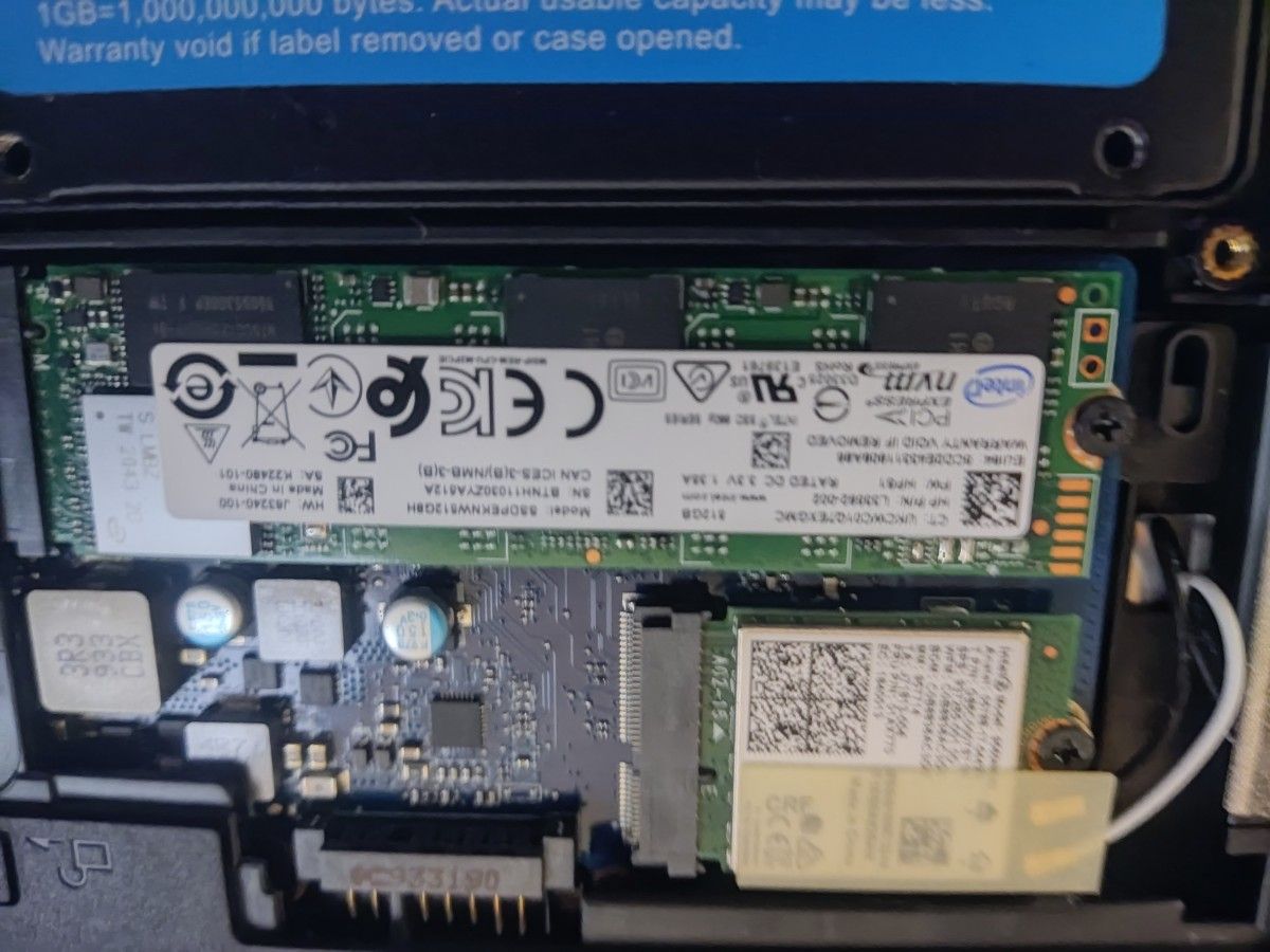 m 2 nvme SSD 512GB intel 使用時間少ない｜Yahoo!フリマ（旧PayPay