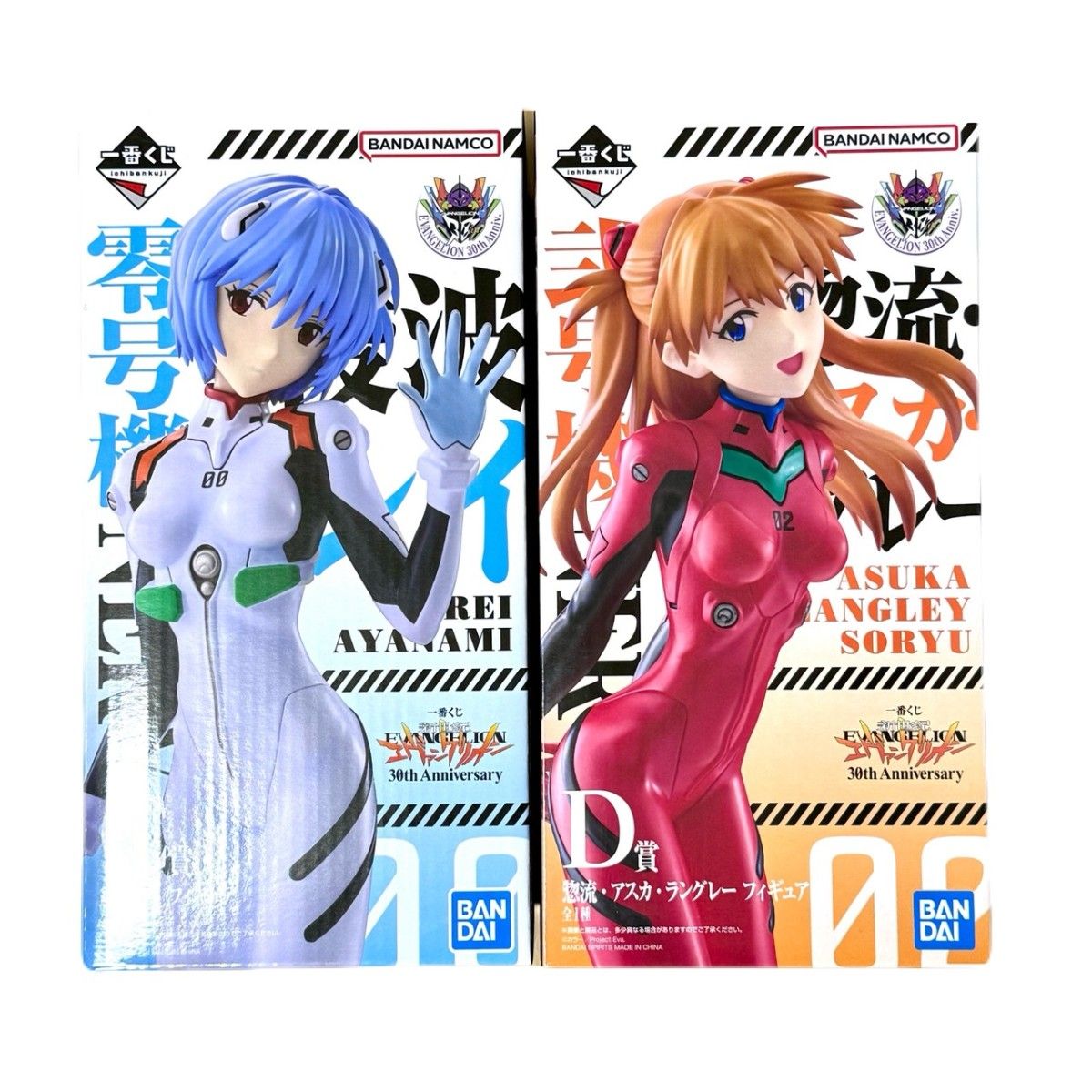 一番くじ エヴァンゲリオン 30th Anniversary 【C賞綾波レイ】【D賞