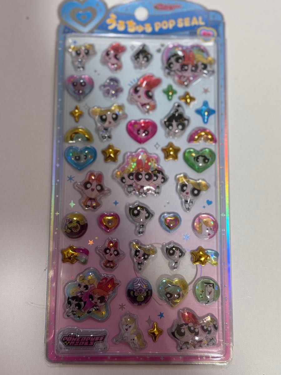 パワーパフガールズ うるちゅるポップシール 正規品｜Yahoo!フリマ（旧