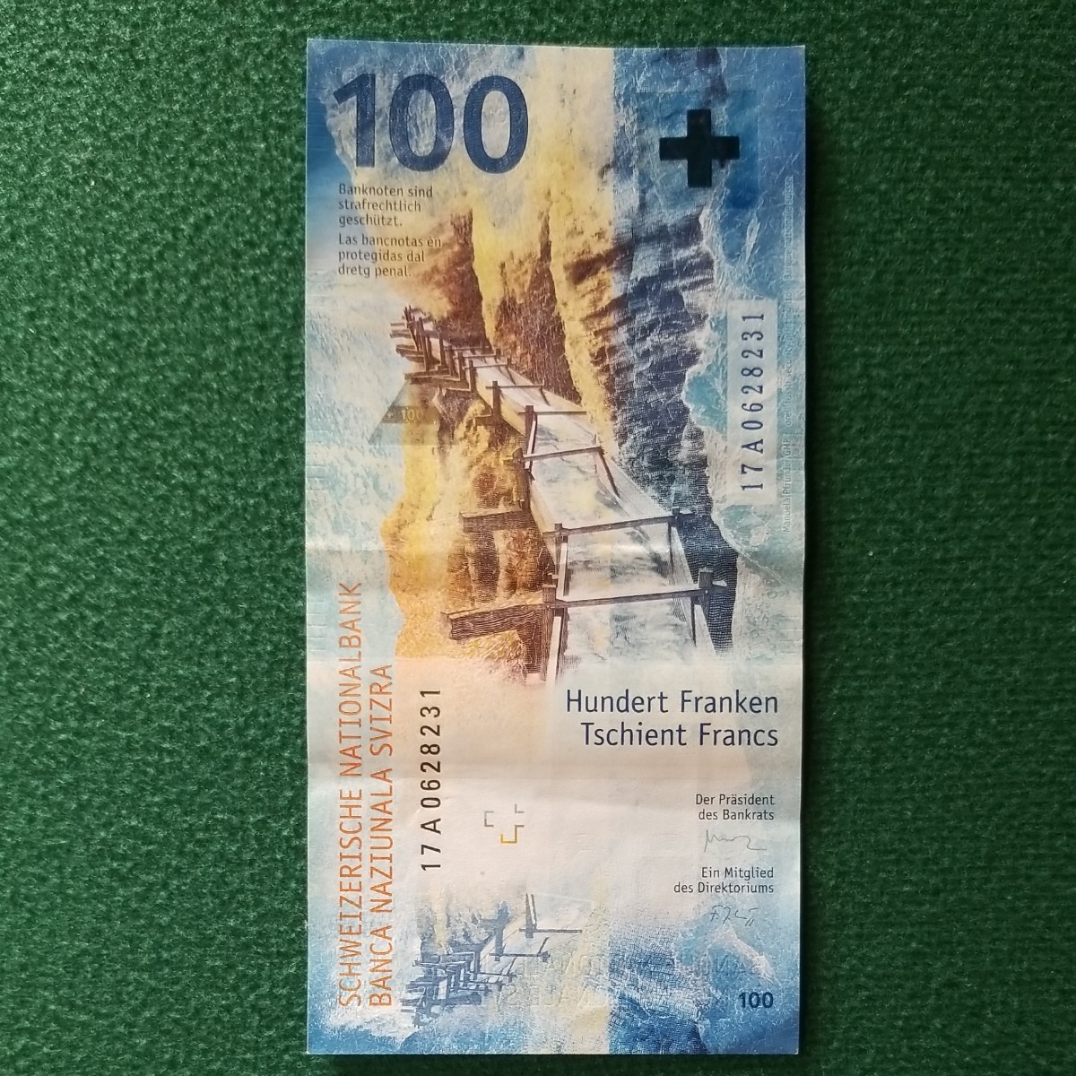 スイス 100フラン 1枚 紙幣 スイス フラン 札 チケット 金券｜Yahoo