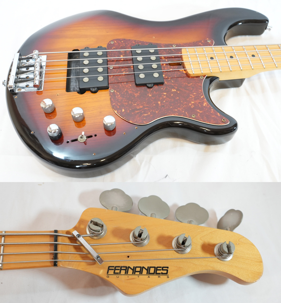 Yahoo!オークション - FERNANDES FSB-65 Sunburst (改）バルトリーニ
