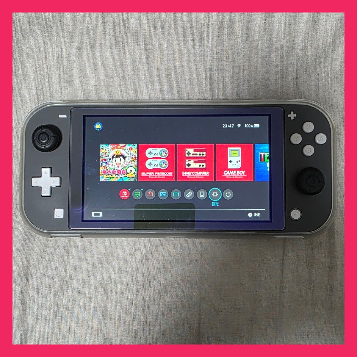 美品】ニンテンドースイッチライト グレー オマケ多数 Nintendo Switch
