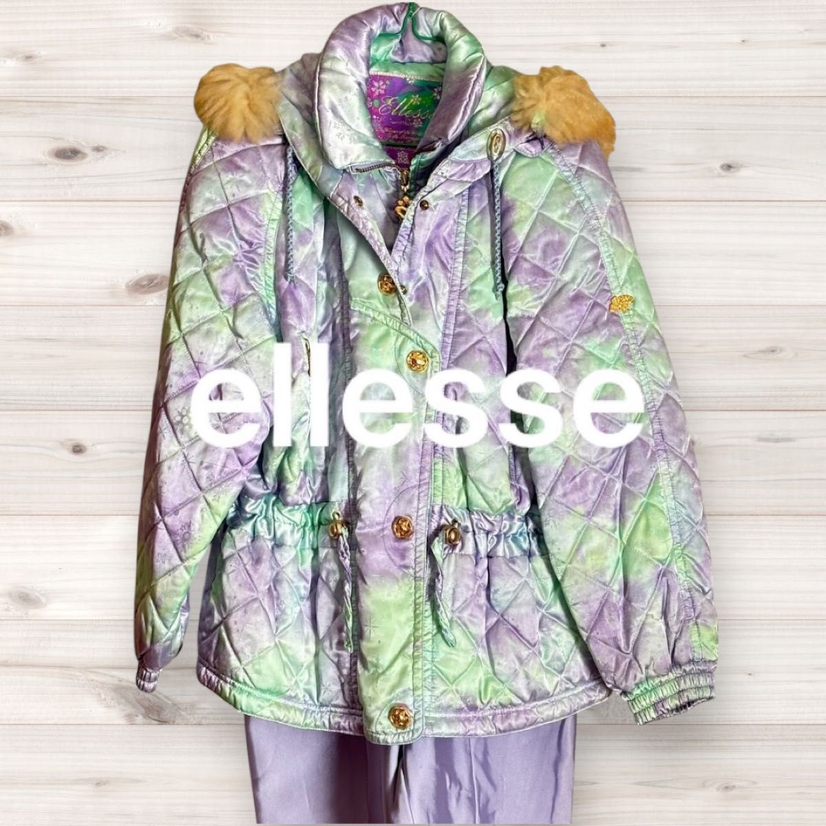 エレッセ ellesse スキーウェア 上下セット レディース ゴールドウィン