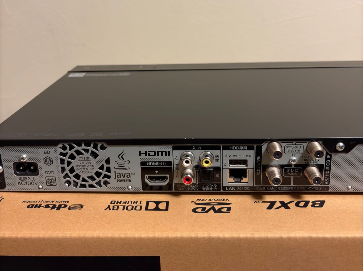 SONY BDZ-EW1200 ブルーレイディスクレコーダー 1TB 2番組同時録画