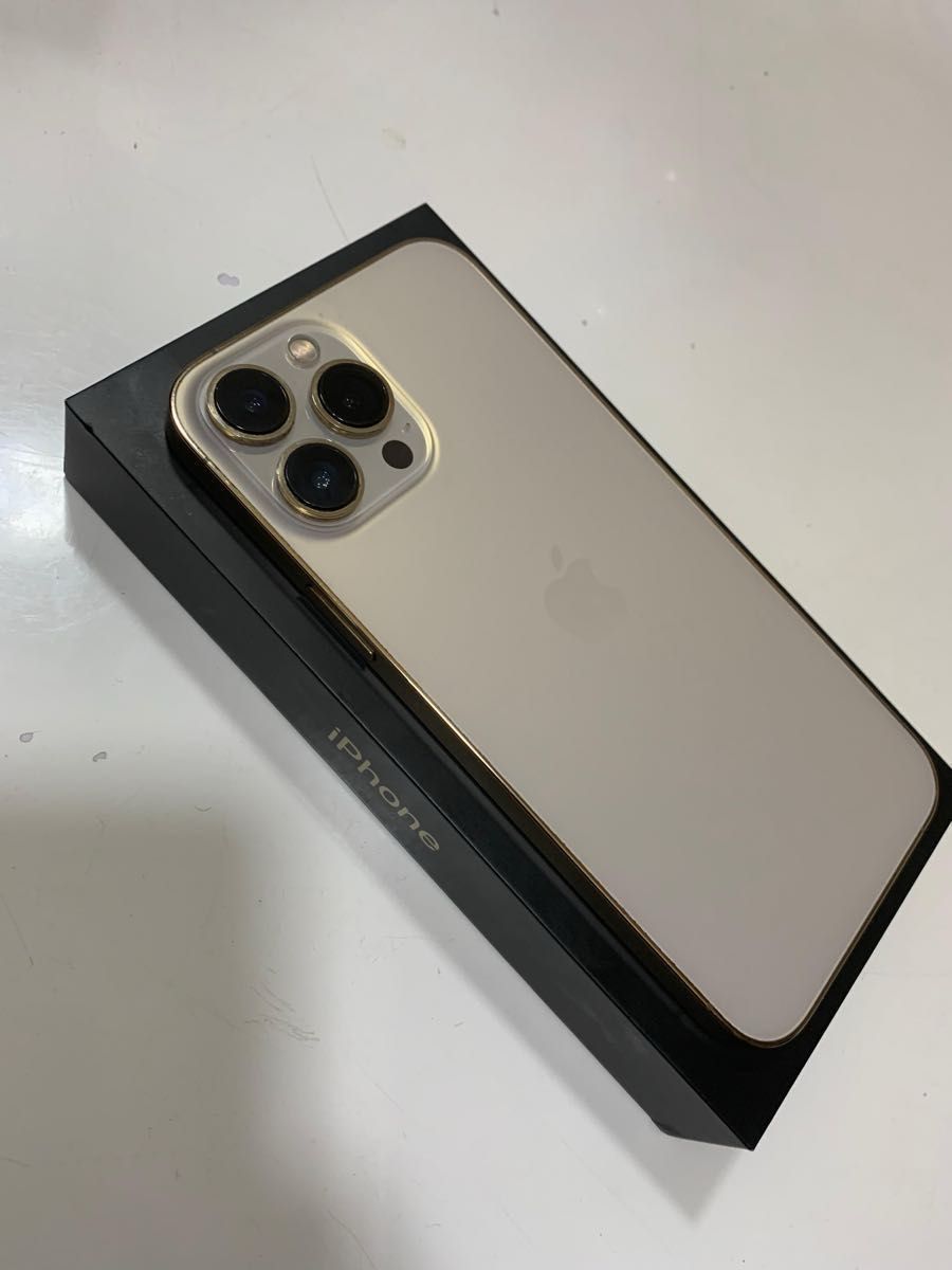 Iphone 13 Pro Max 128GB ゴールド 純正バッテリー100%｜Yahoo!フリマ