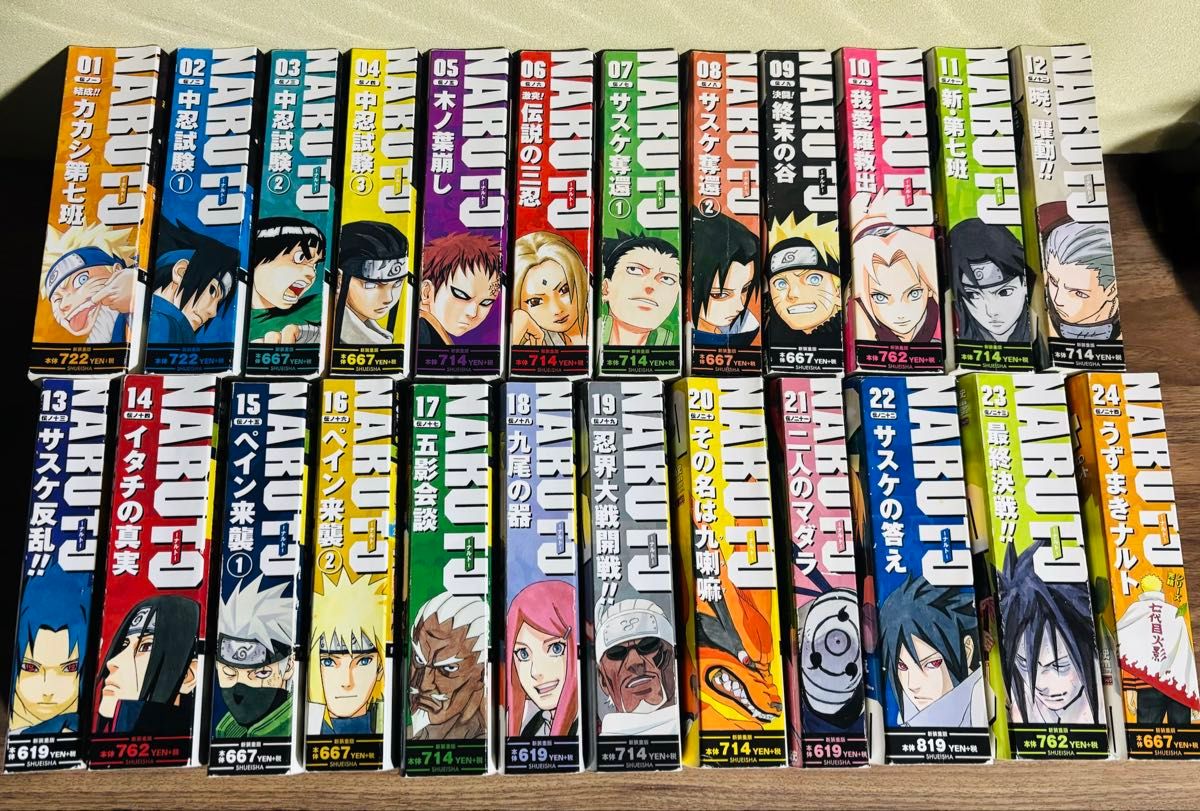 NARUTO ナルト コンビニコミック リミックス版 1-24巻 全巻セット