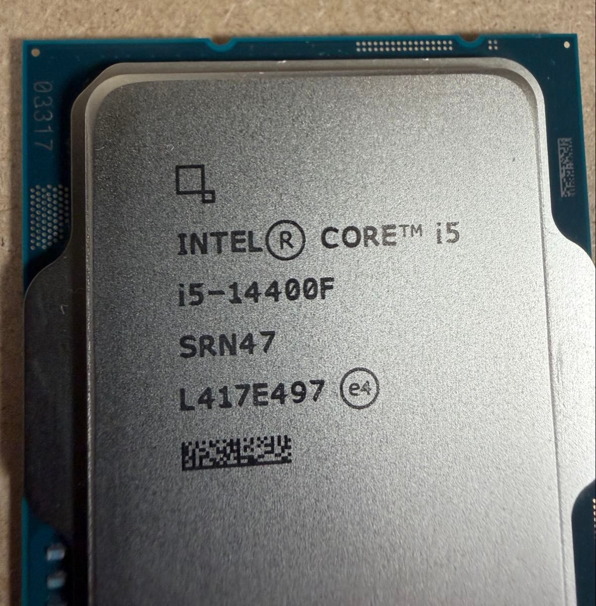 Intel Core i5 14400f CPUのみ lga1700ソケット 動作確認済み画像有り