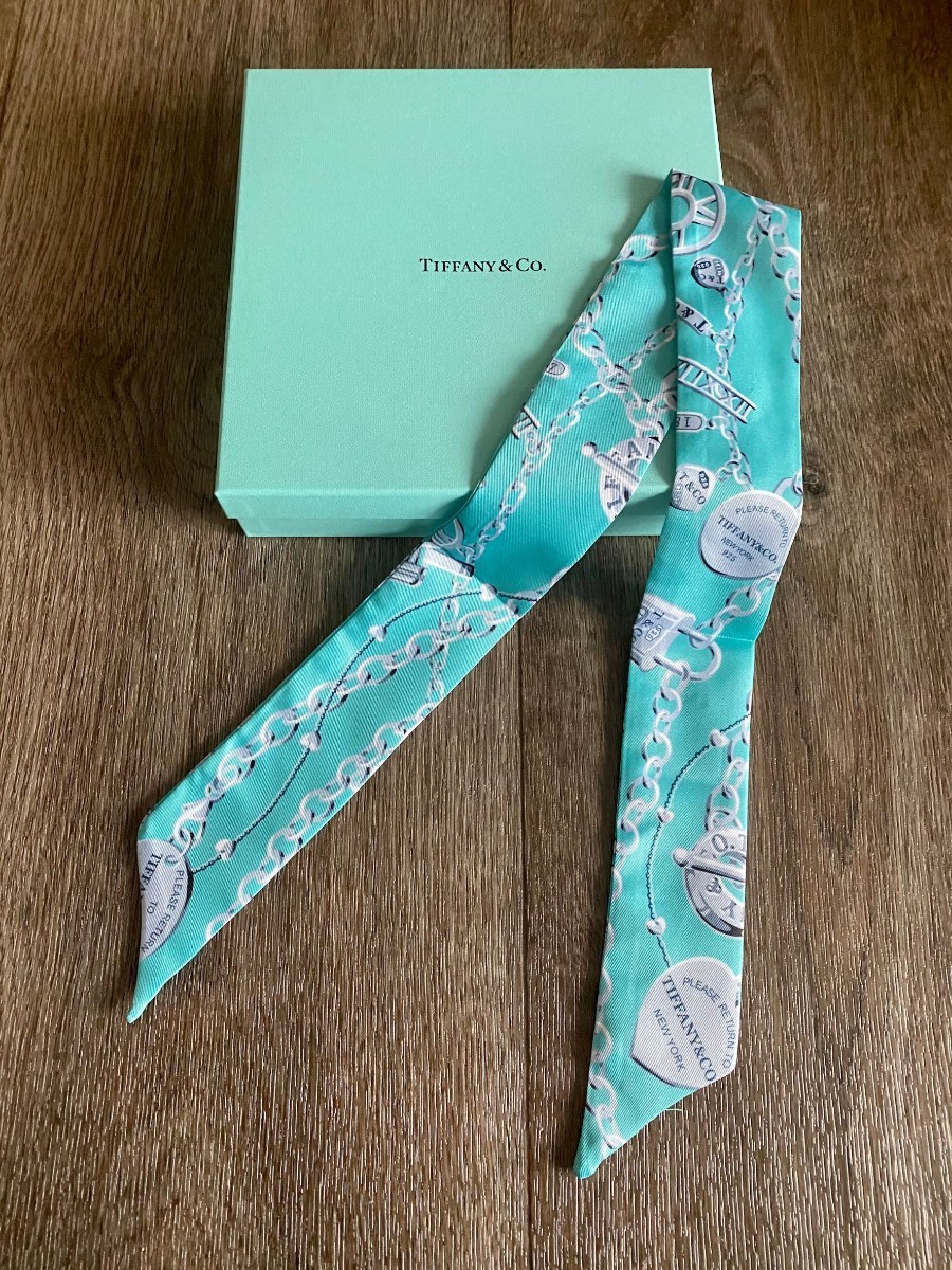 TIFFANY ティファニー リボン スカーフ｜Yahoo!フリマ（旧PayPayフリマ）