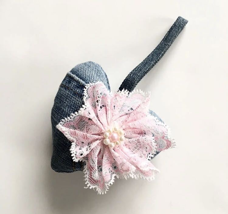 送料無料 新品 デニムチャーム ハンドメイド デニムリメイク