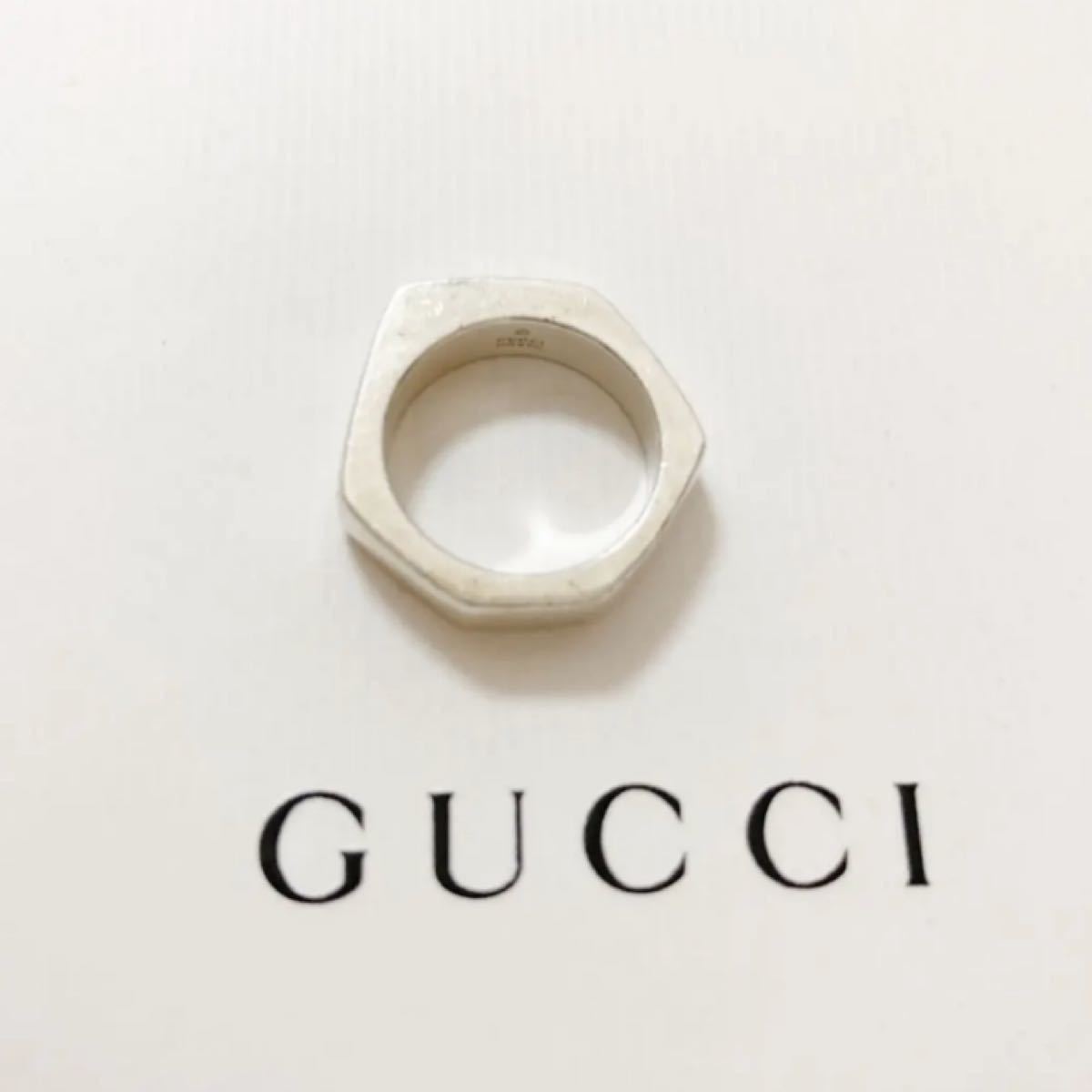 GUCCI 六角形 ヘキサゴン シルバー ナット ヴィンテーリング 希少
